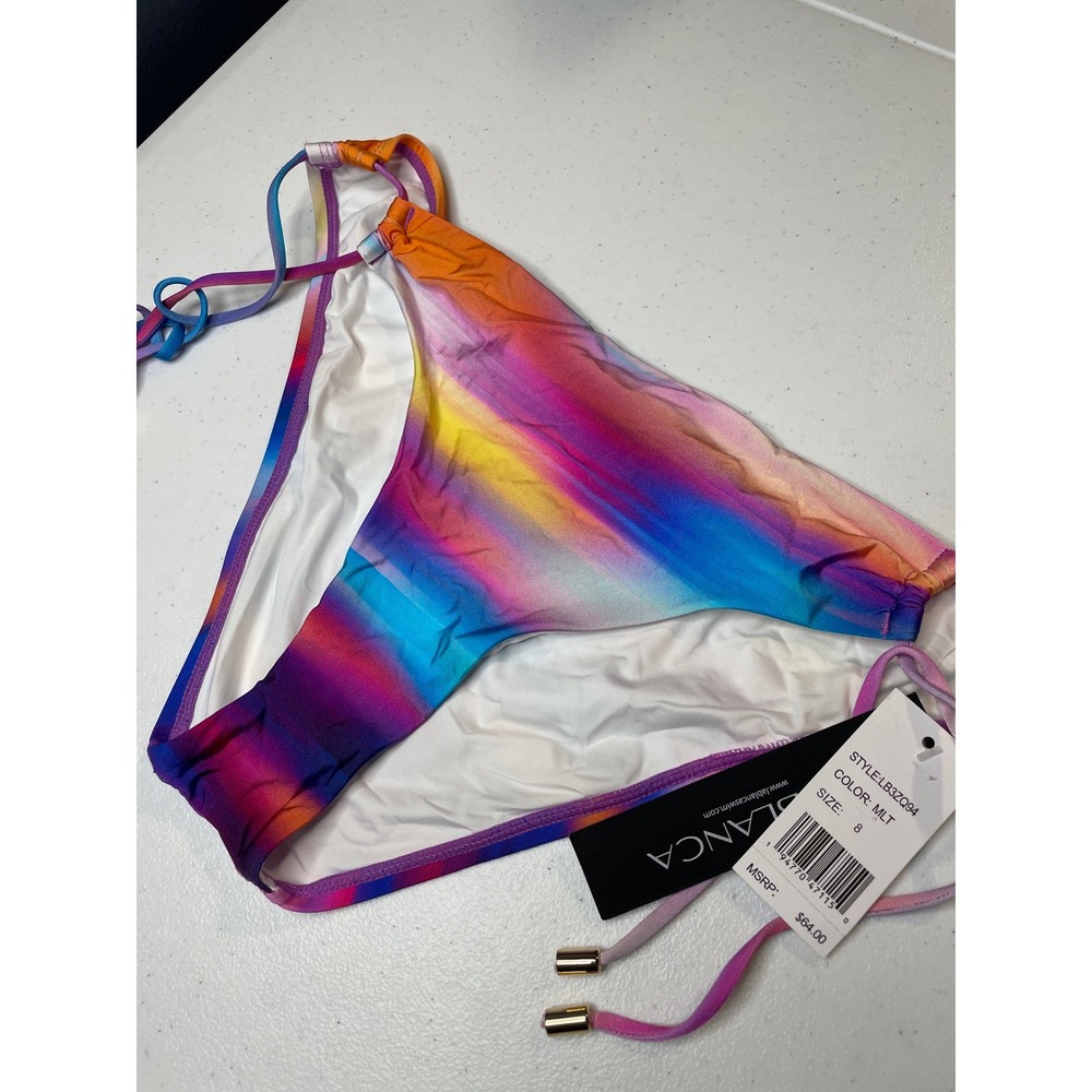 La Blanca Women's Side Tie Hipster Bikini Bottom, 8 - Picture 2 of 6